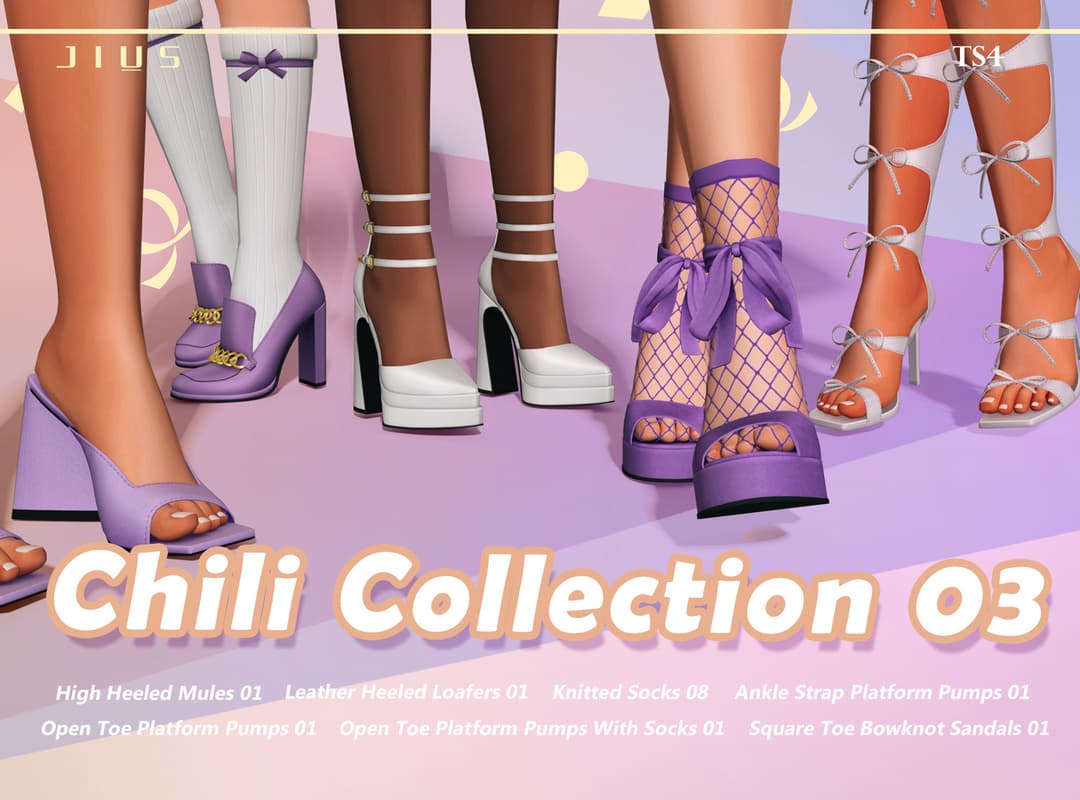 Скриншот мода Коллекция туфель Chili Collection 03